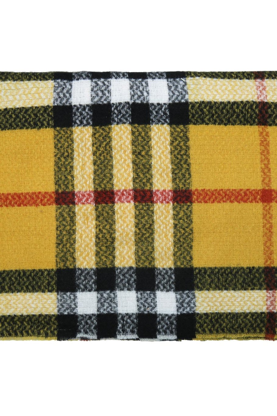 Scarf London Vibes Yellow Acrylic Picture2